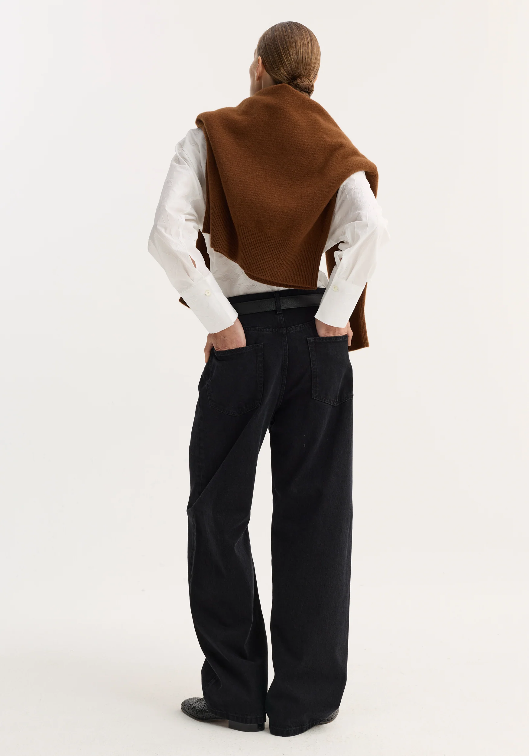 Baggy fit denim | black - Image 4