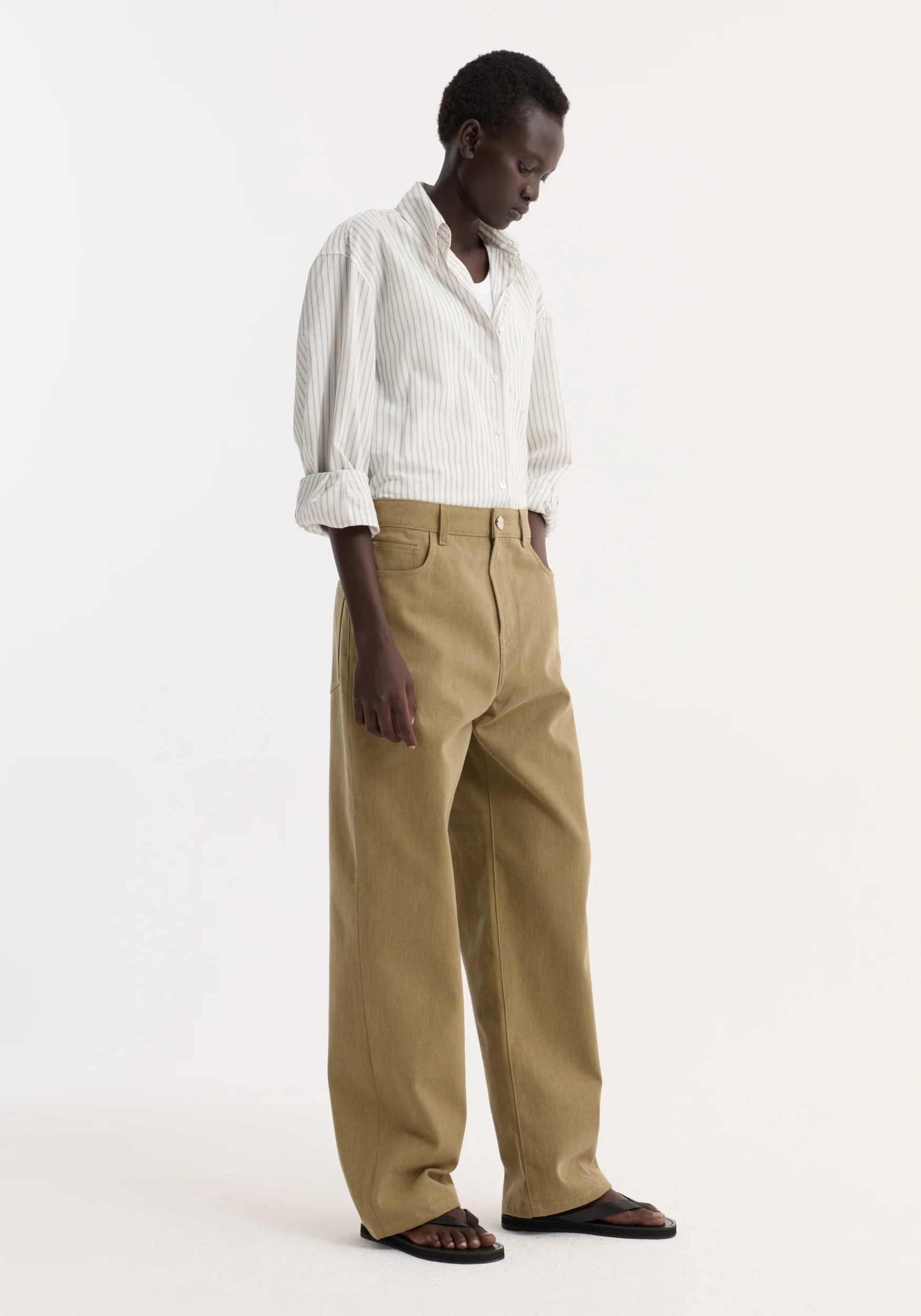 Baggy fit denim | sage - Image 3