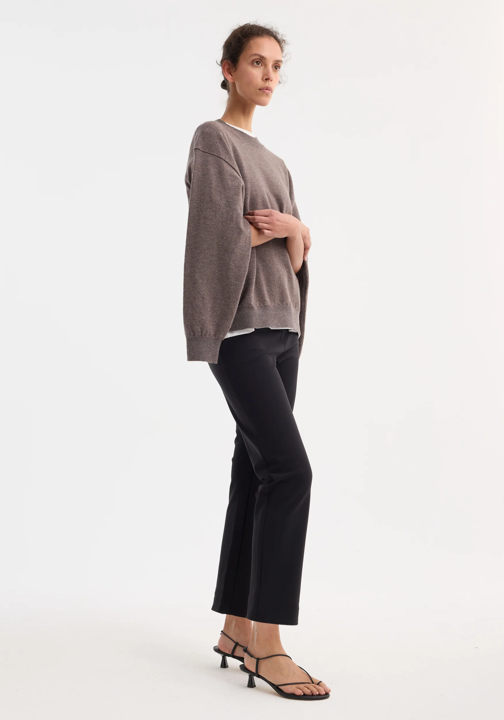 Cigarette scuba trousers | black - Image 3
