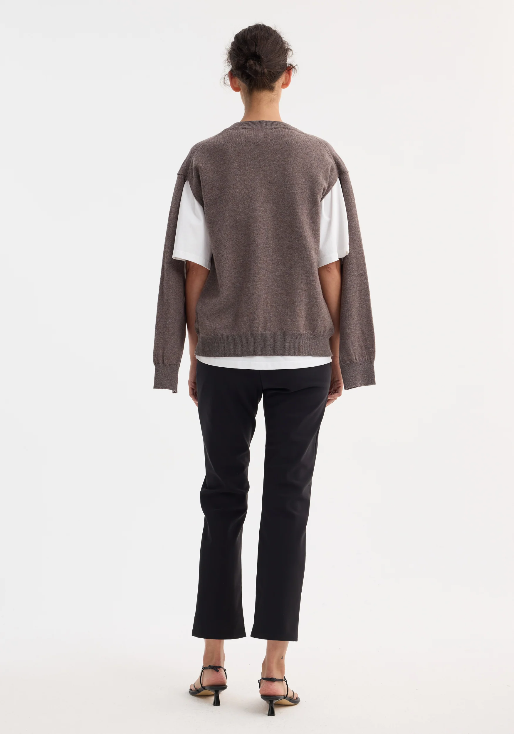 Cigarette scuba trousers | black - Image 4
