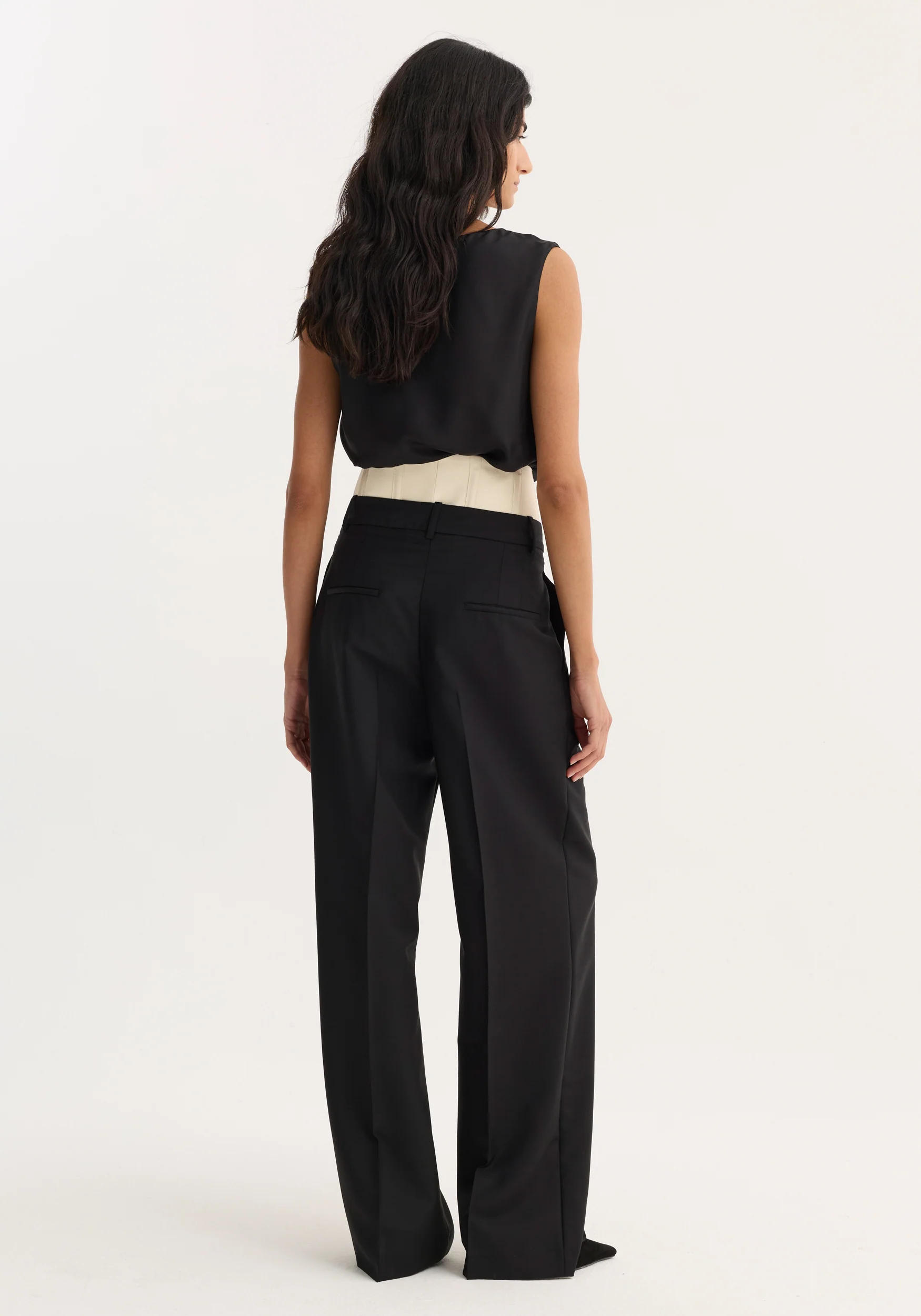 Corset trousers | black - Image 3