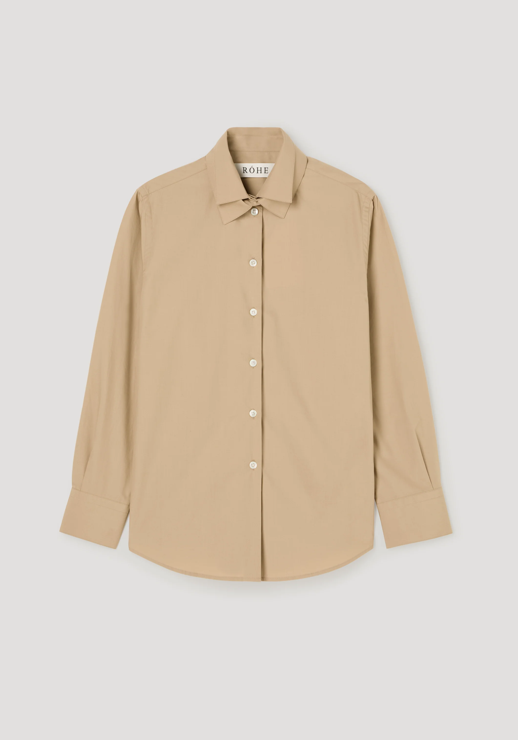 Double collar shirt | wheat - Image 7