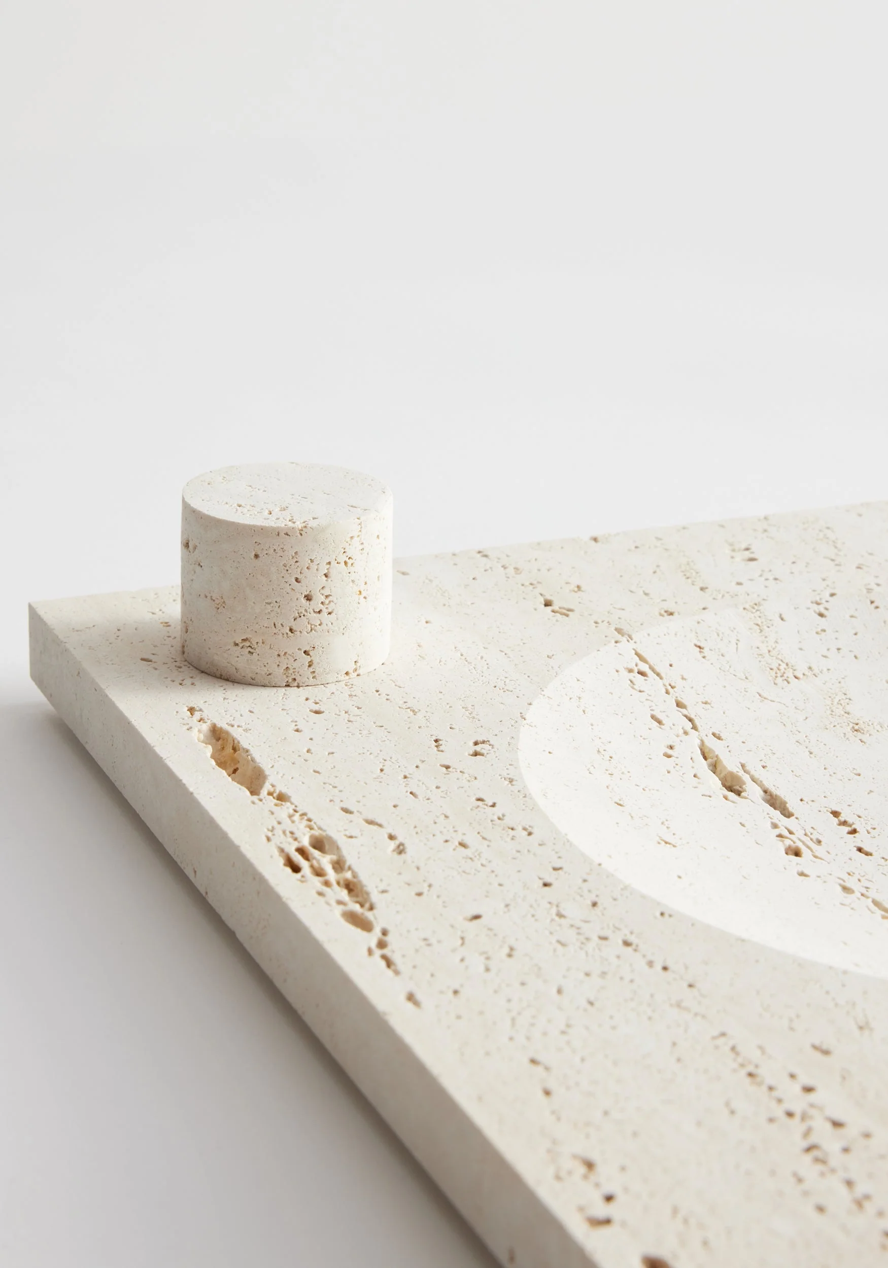 Large tray | travertine - Image 5