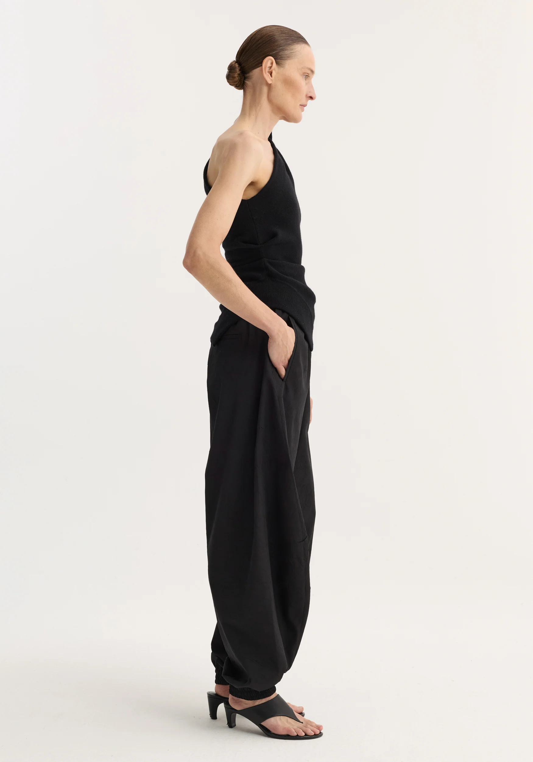 Off-shoulder top | black - Image 3