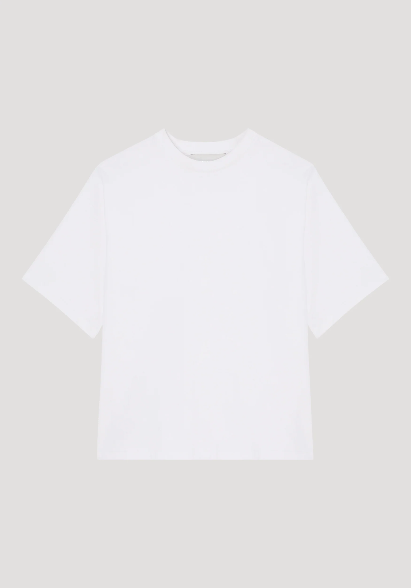 Oversized cotton t-shirt | optic white - Image 6