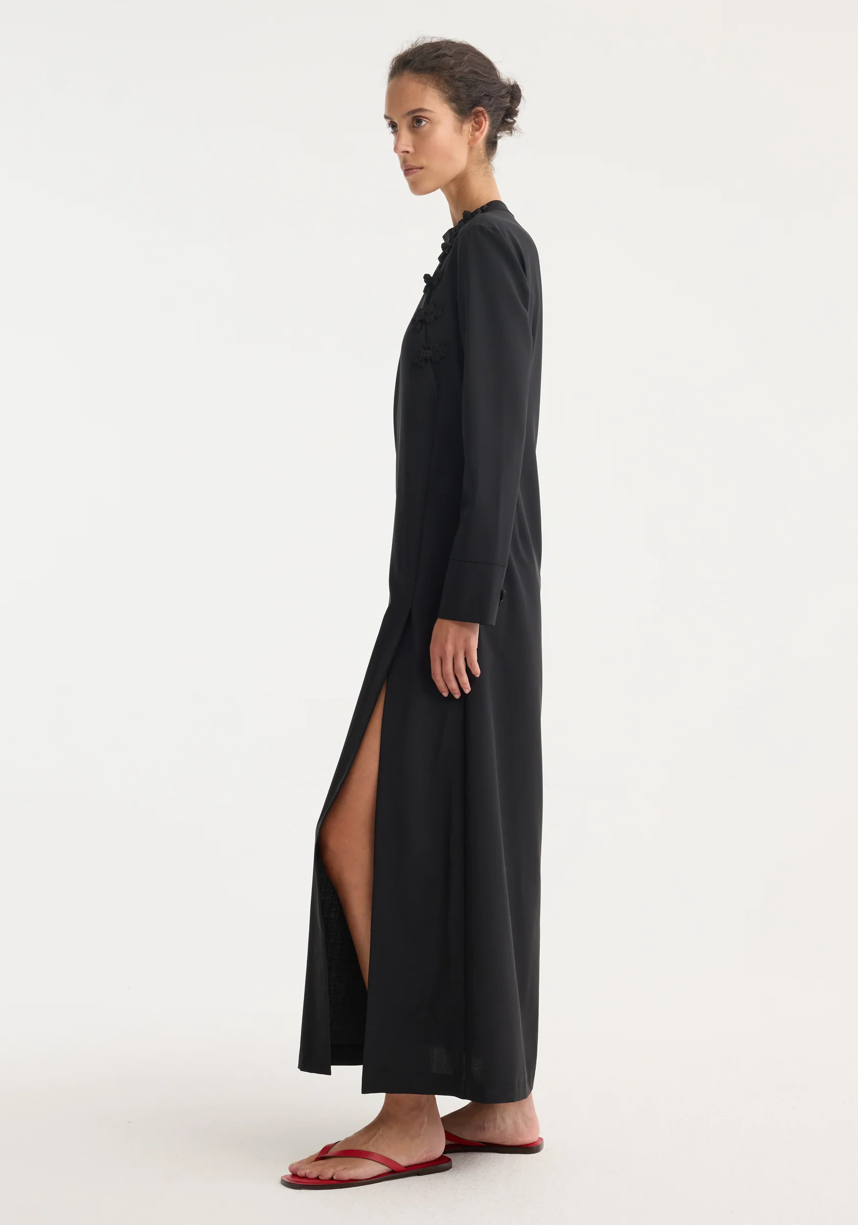 Pankou closure dress | black - Image 3