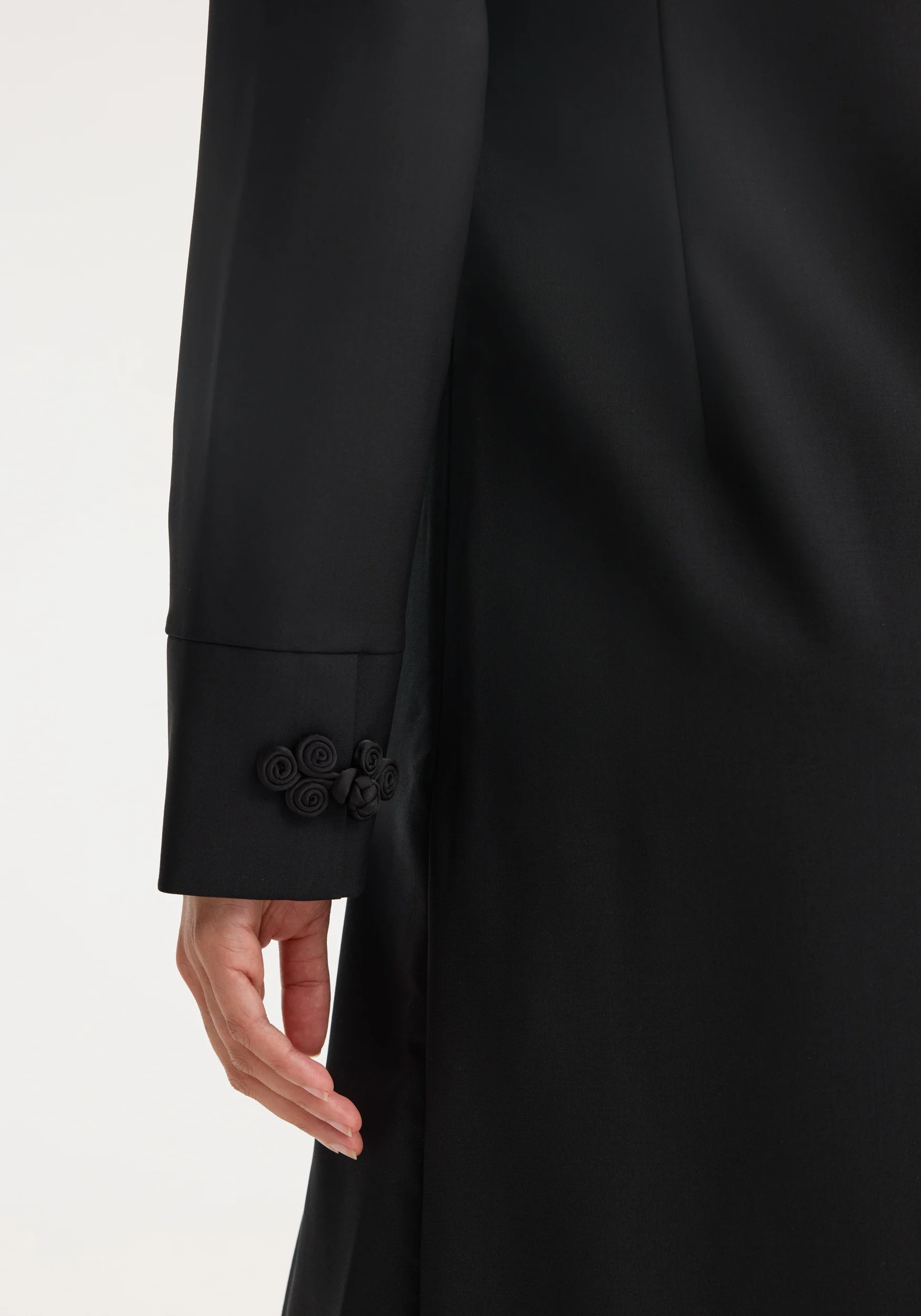 Pankou closure dress | black - Image 4