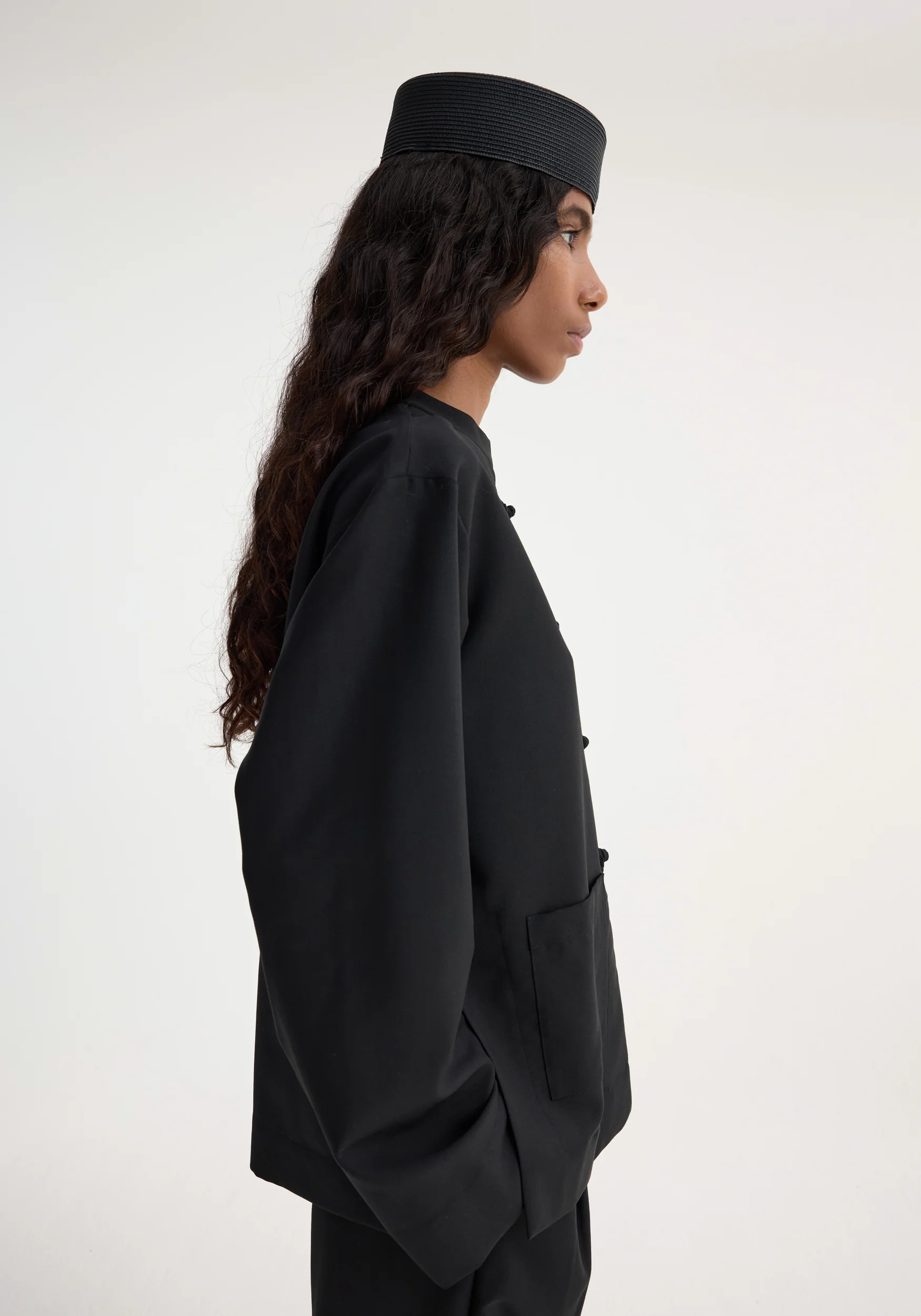 Pankou closure jacket | black - Image 5
