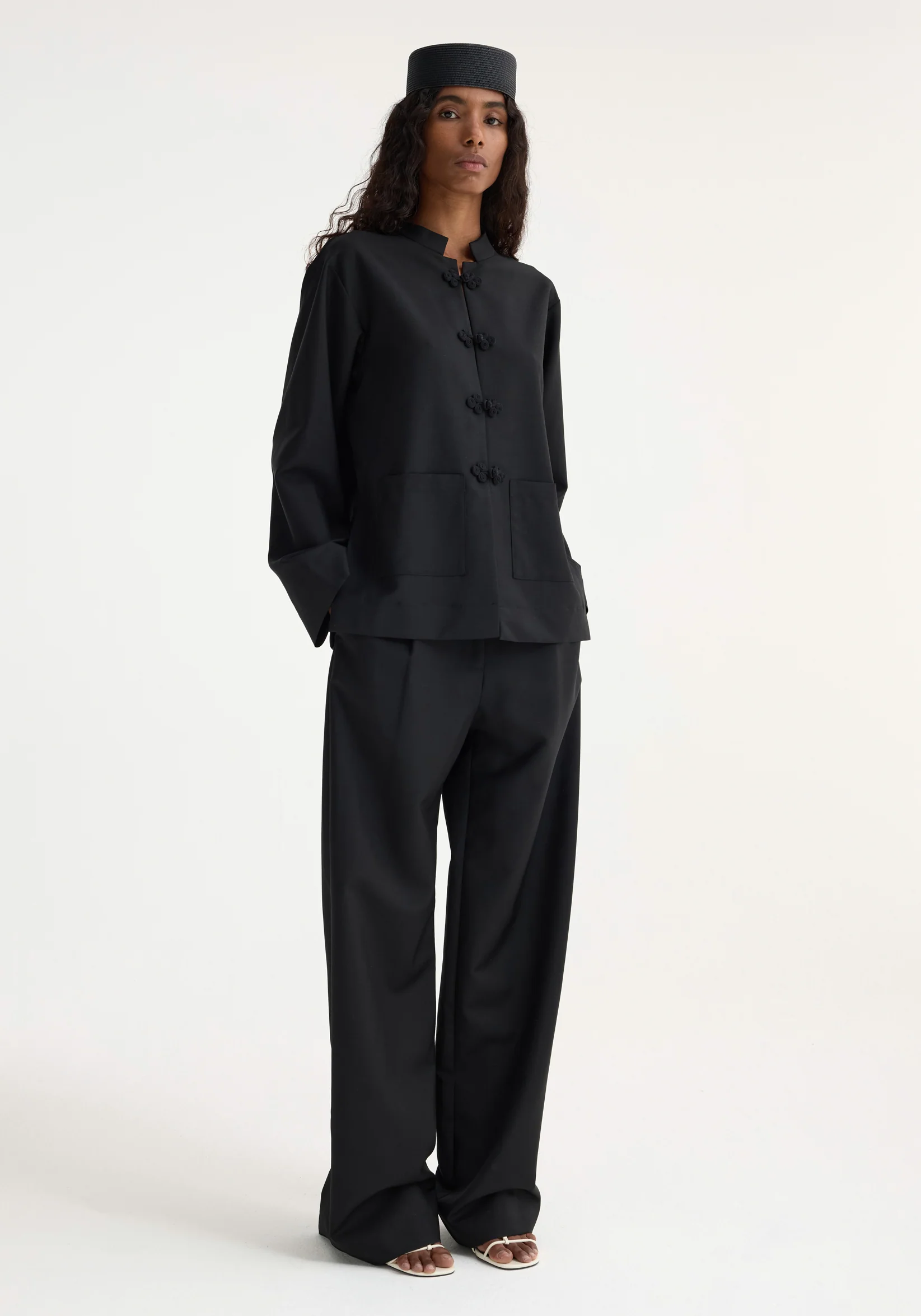 Pankou closure jacket | black - Image 6