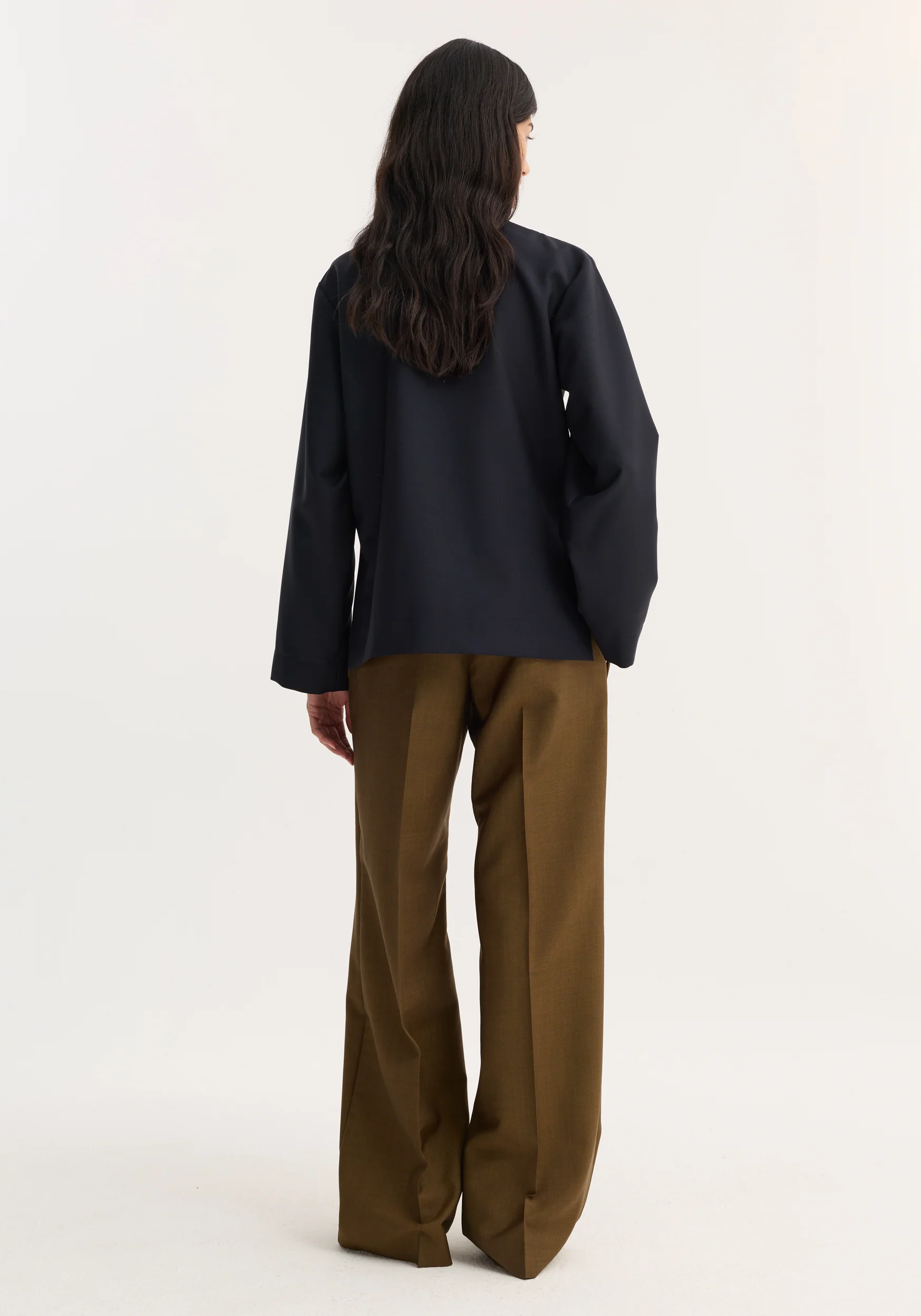 Pankou closure jacket | navy - Image 5