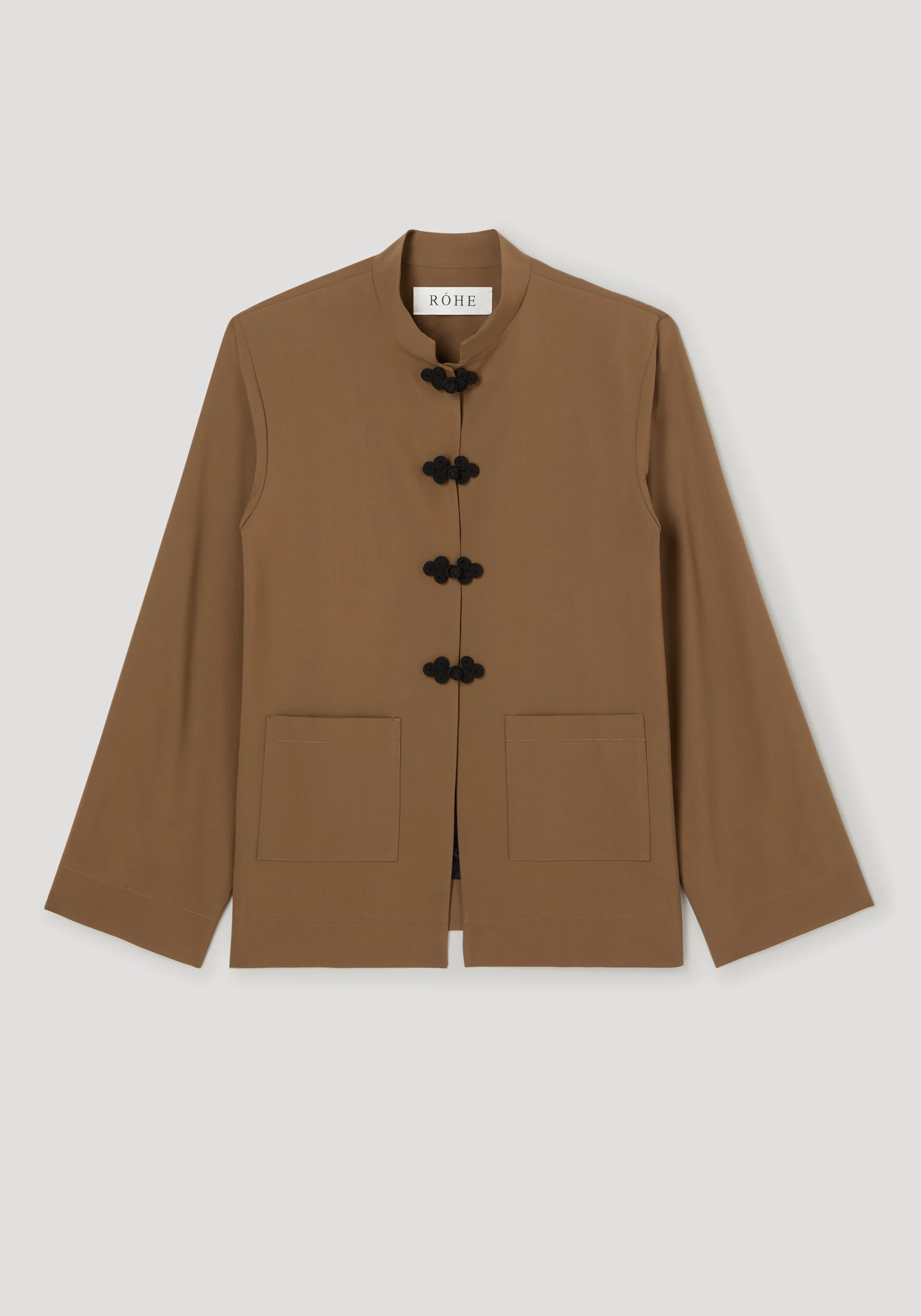 Pankou closure jacket | mocha - Image 6
