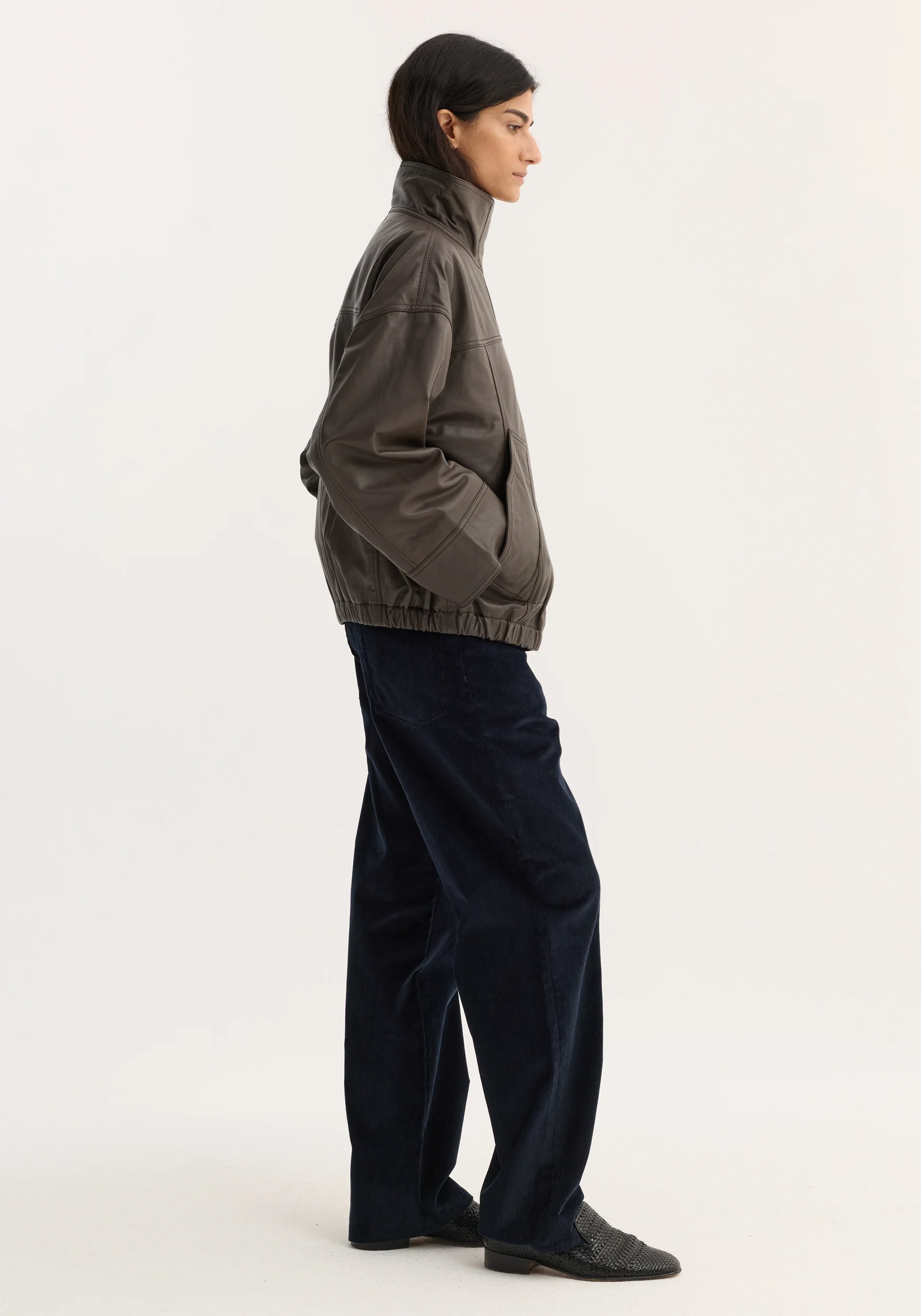 Reinvented leather jacket | earth - Image 4