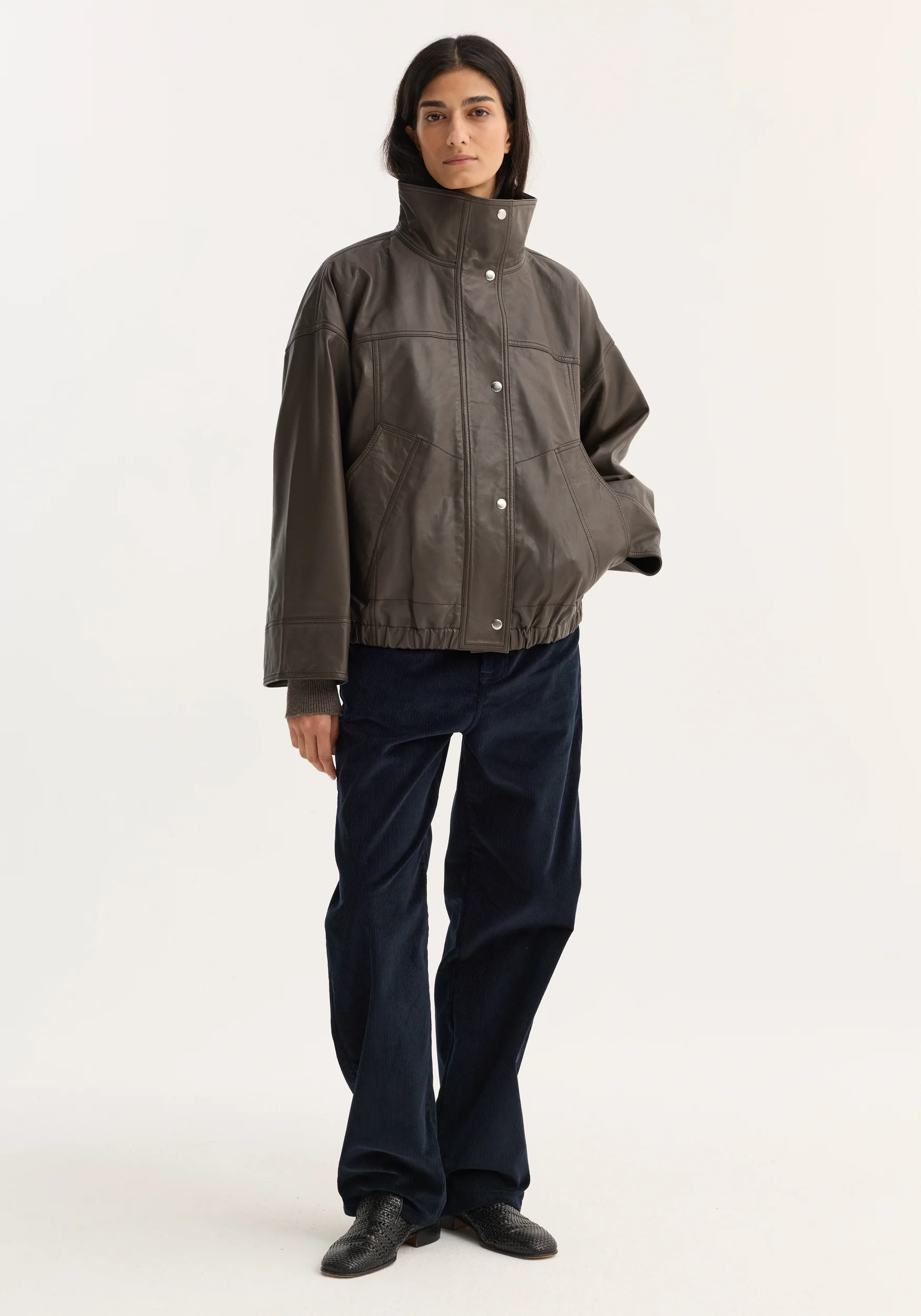 Reinvented leather jacket | earth - Image 6