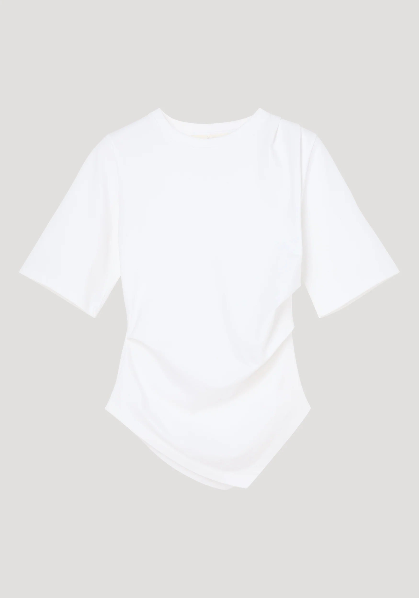 Reinvented twisted t-shirt | optic white - Image 6