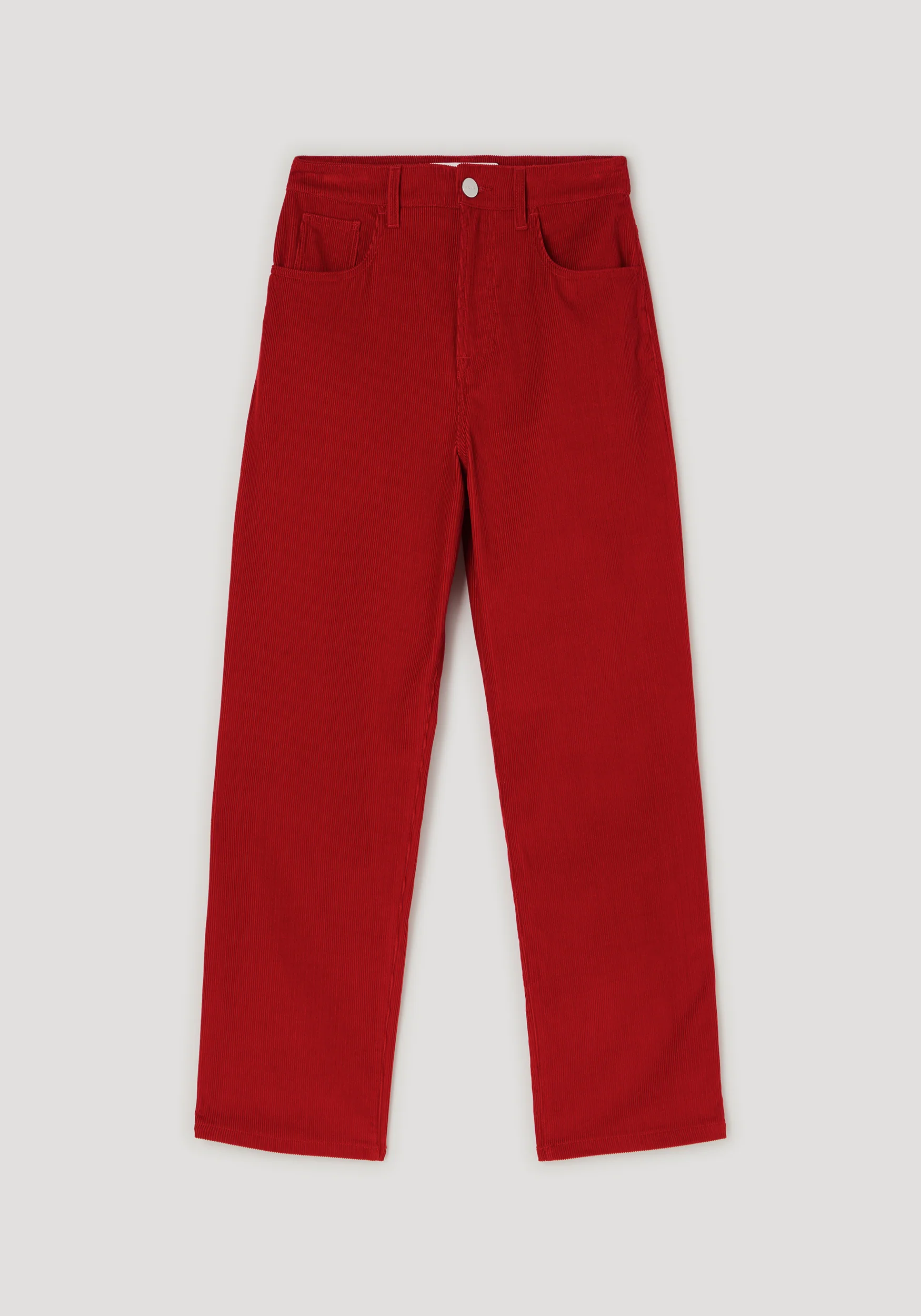 Relaxed corduroy trousers | rosso - Image 6