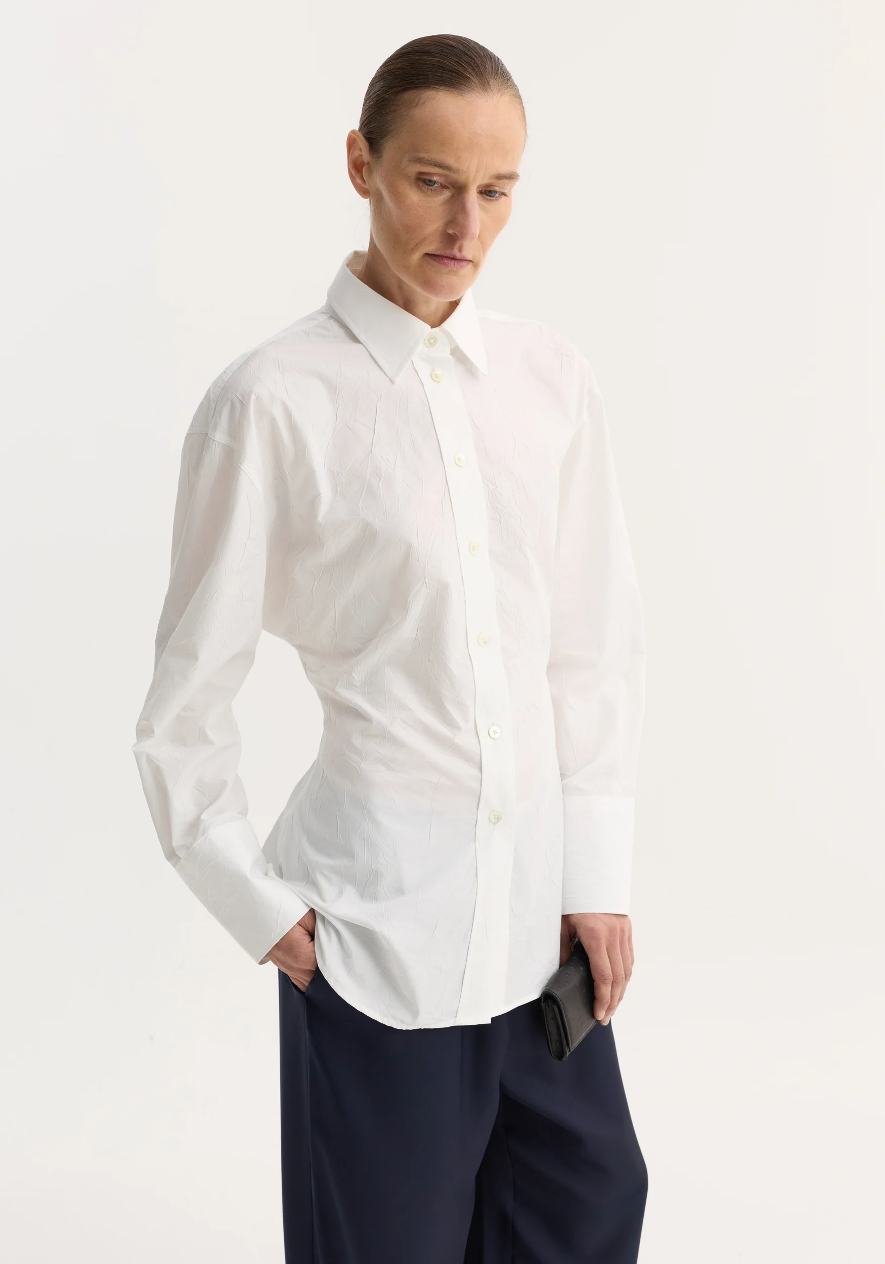 Shaped shirt | optic white - Image 3