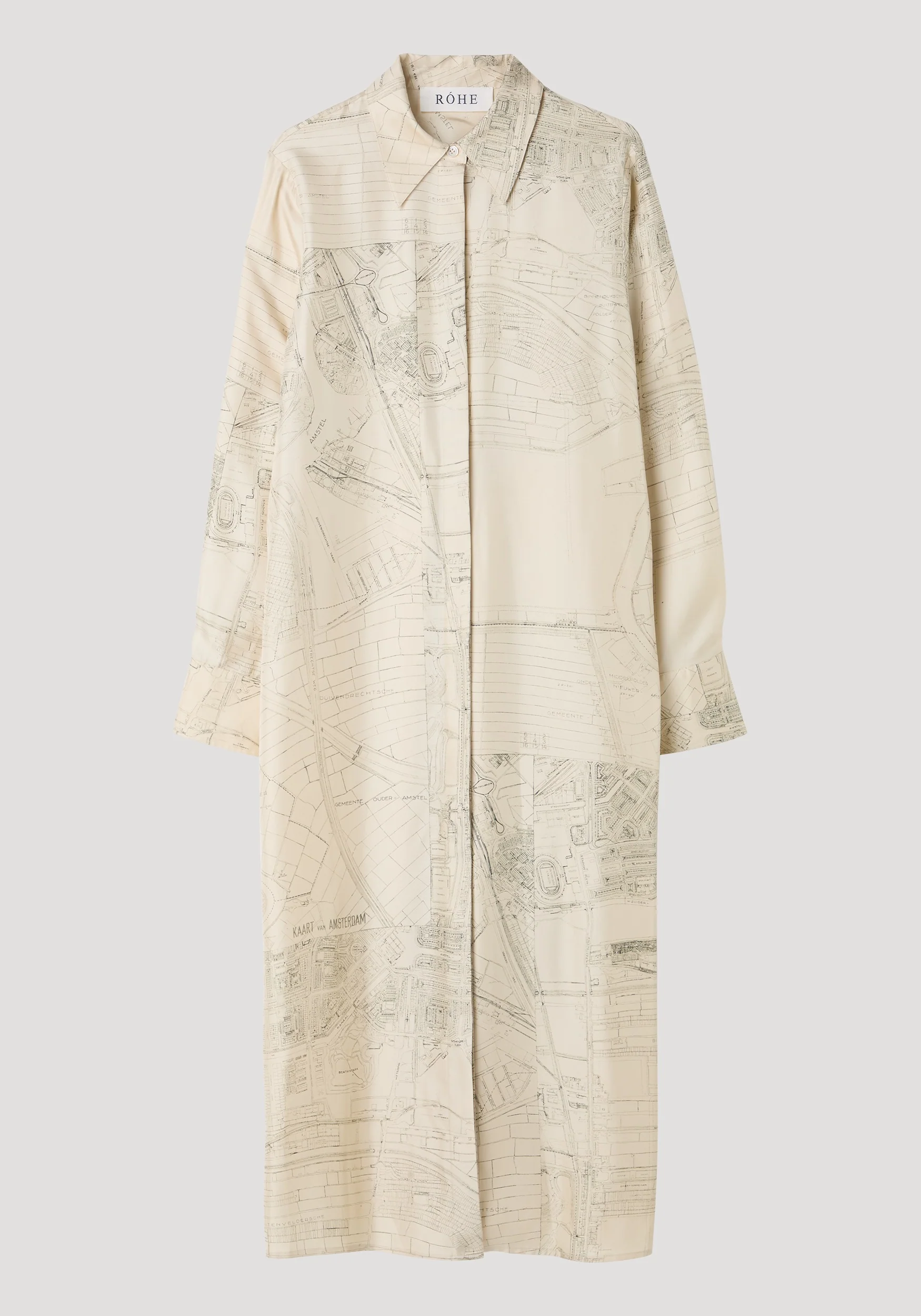 Silk open back wrap dress | Amsterdam - Image 7
