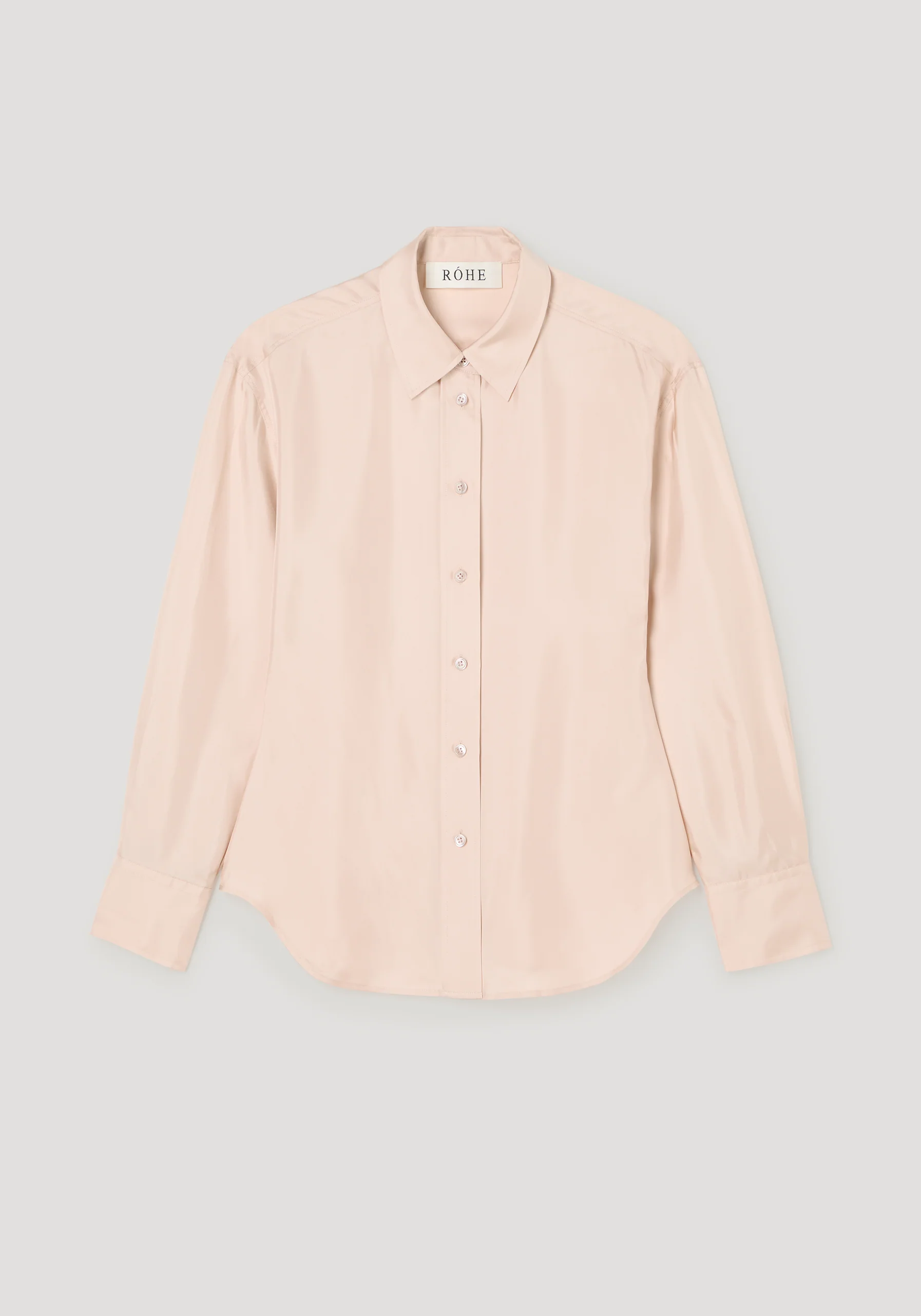 Silk shaped shirt | rose - Image 6