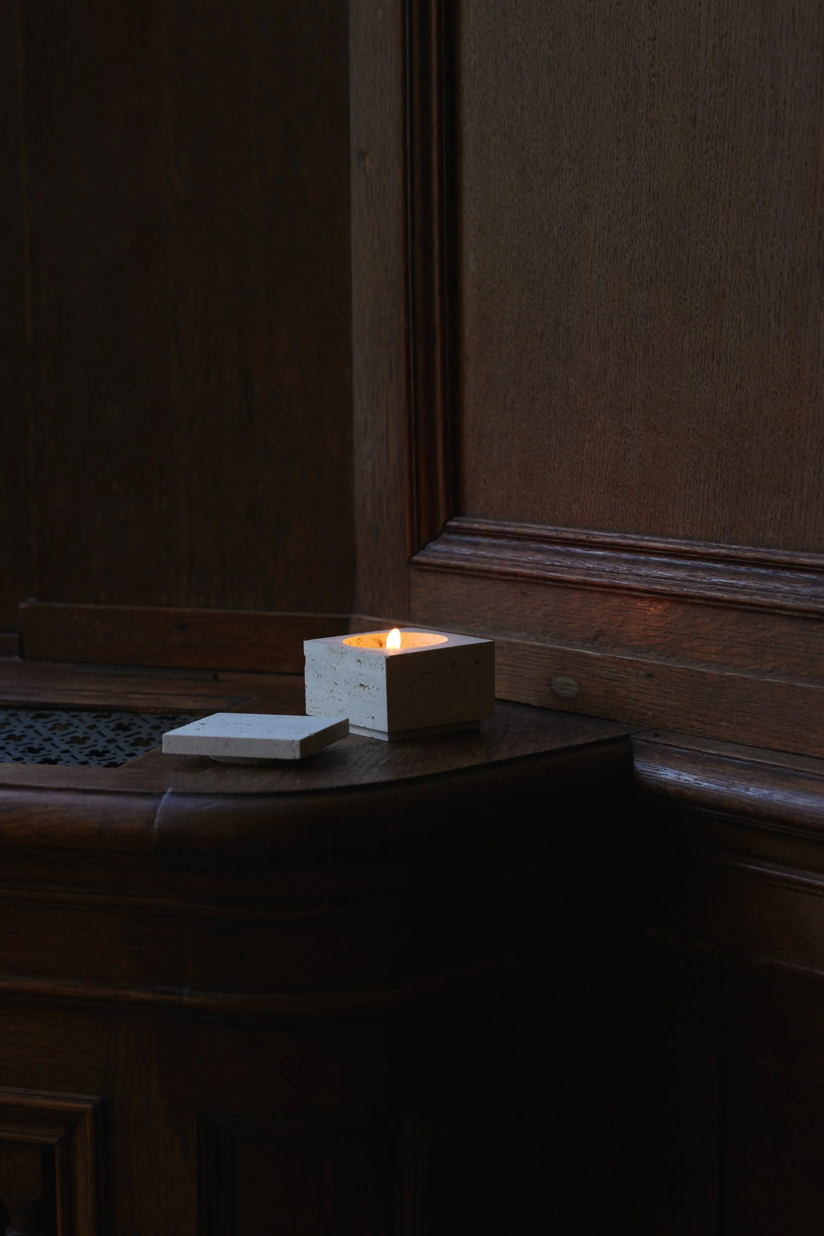 Tealight box | travertine - Image 4