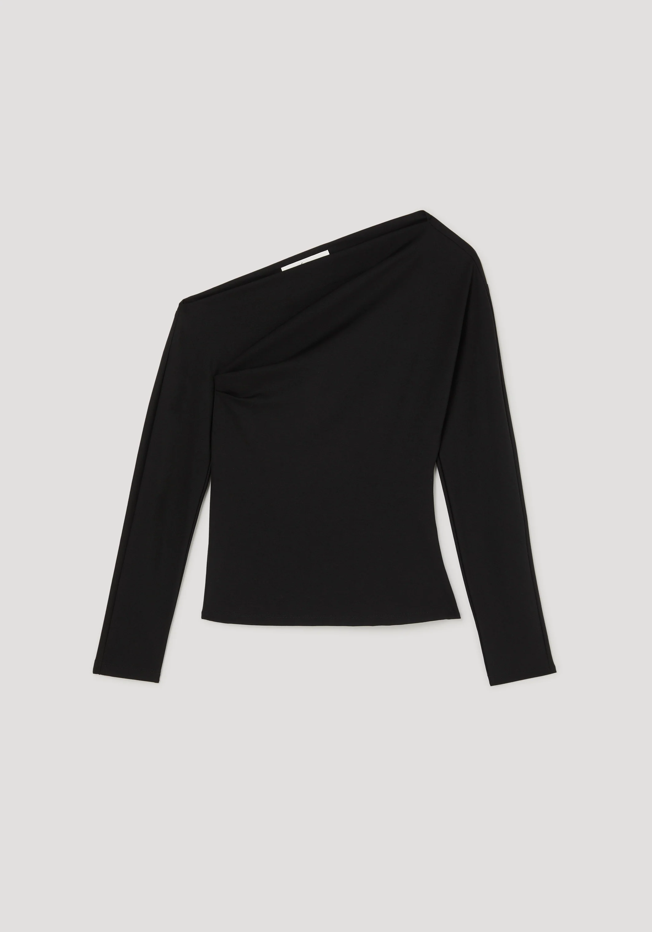 Twisted jersey top | black - Image 6