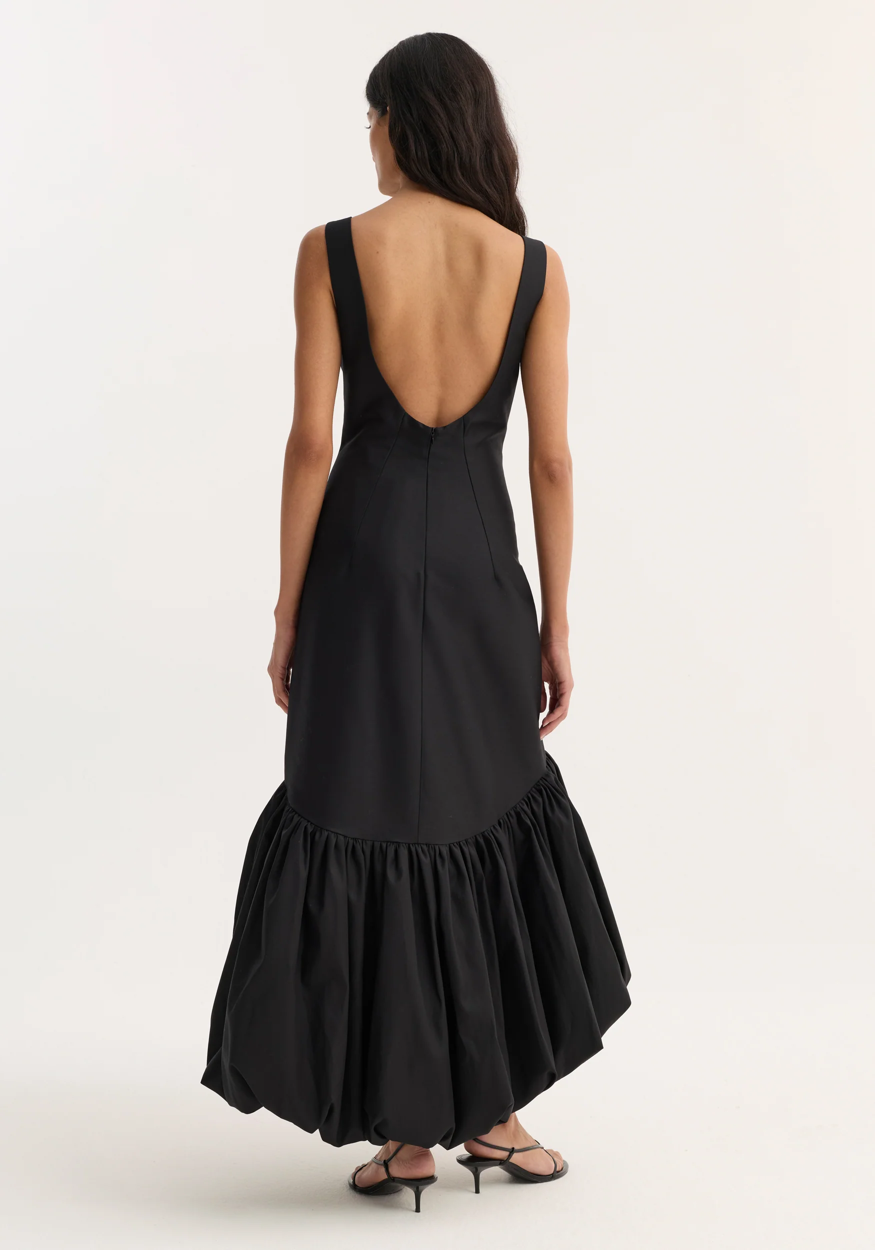 Voluminous dress | black - Image 5
