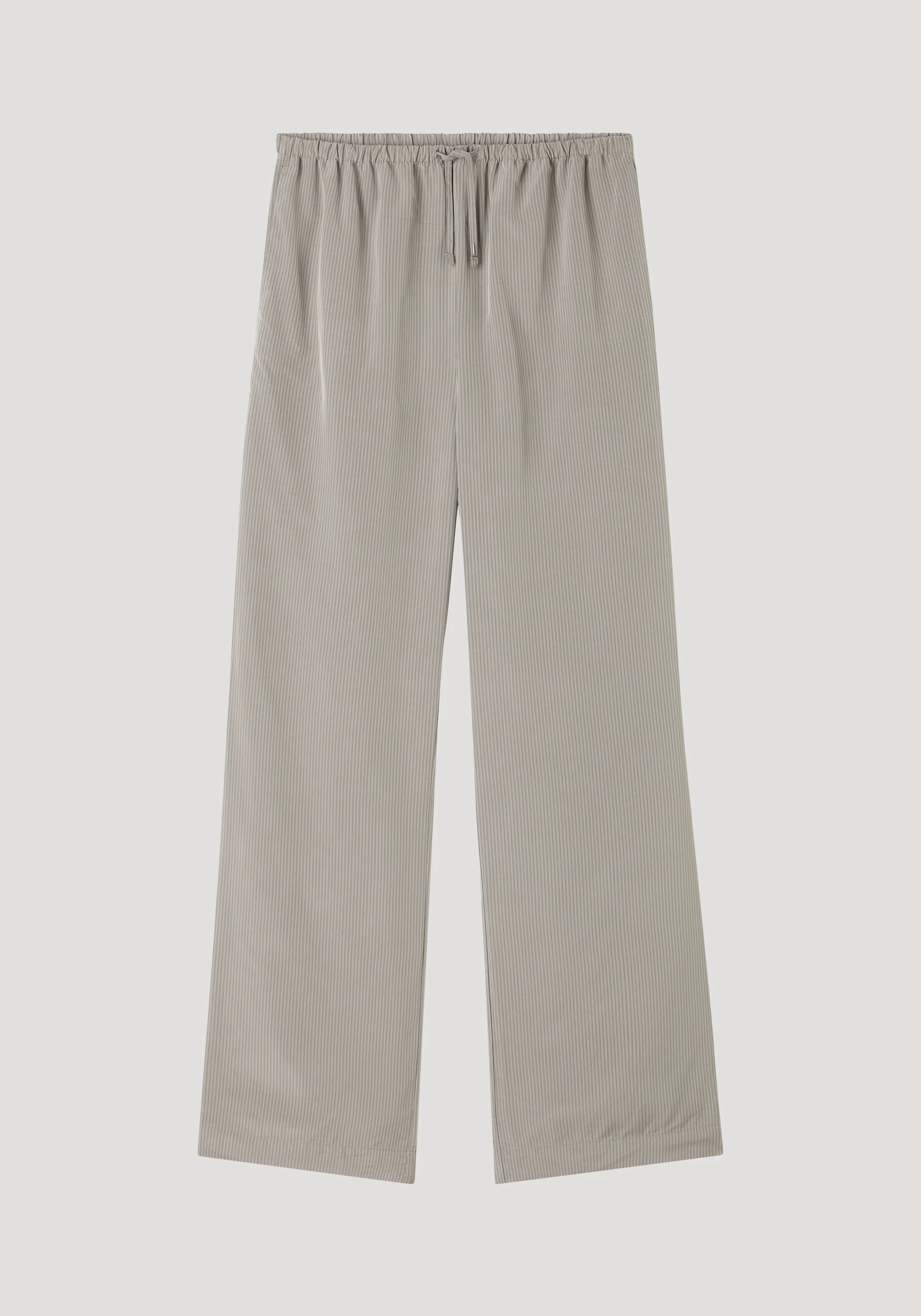 Relaxed fit trousers | light grey stripe - Image 5